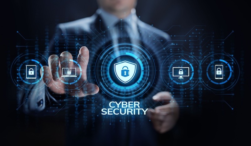 Cyber security data protection information privacy internet technology concept